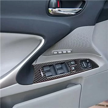 Lexus IS 2009-2013 Mascherine sagomate per rivestimento cruscotti 35-Decori Lexus IS 2009-2013 Mascherine sagomate per rivestimento cruscotti 35-Decori