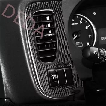Mitsubishi Outlander 2013-2021 Mascherine sagomate per rivestimento cruscotti 35 Decori Mitsubishi Outlander 2013-2021 Mascherine sagomate per rivestimento cruscotti 35 Decori