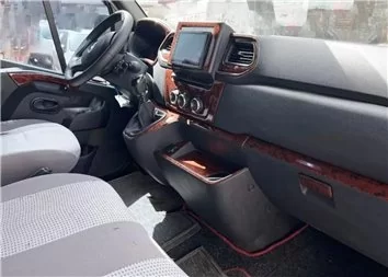 Renault Master III 2019 Mascherine sagomate per rivestimento cruscotti 24-Decori