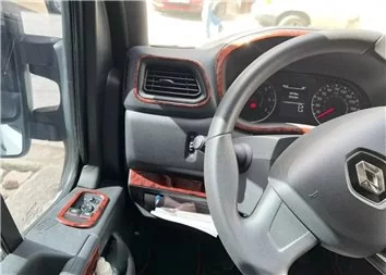 Renault Master III 2019 Mascherine sagomate per rivestimento cruscotti 24-Decori