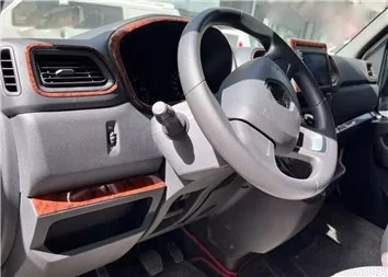 Renault Master III 2019 Mascherine sagomate per rivestimento cruscotti 24-Decori