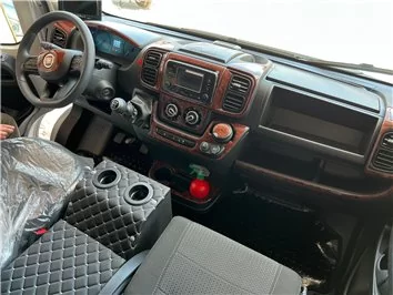 Fiat Ducato 2022 3D Mascherine sagomate per rivestimento cruscotti 27-Decori