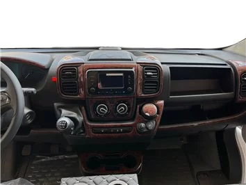 Citroen Jumper 2021 3D Mascherine sagomate per rivestimento cruscotti 27-Decori