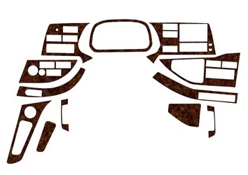 Mercedes Tourismo 2022 RHD Mascherine sagomate per rivestimento cruscotti 12-Decori