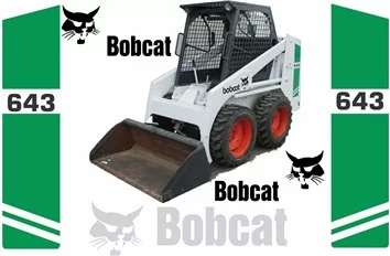 Bobcat 643 File Vettoriali per Stampa e Taglio