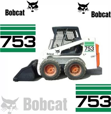 Bobcat 753 File Vettoriali per Stampa e Taglio