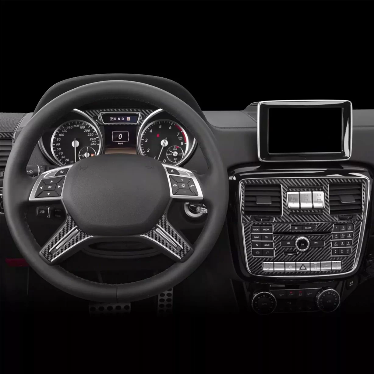 Mercedes Benz G Class W463 2013-2018 Mascherine sagomate per rivestimento cruscotti 