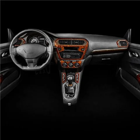 Citroen Elysee 2010+ kit cruscotto 3D, 12 pezzi