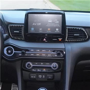 Hyundai Veloster 2019-2022 Full Mascherine sagomate per rivestimento cruscotti 