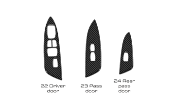 Hyundai Veloster 2019-2022 Base Mascherine sagomate per rivestimento cruscotti Hyundai Veloster 2019-2022 Base Mascherine sagomate per rivestimento cruscotti