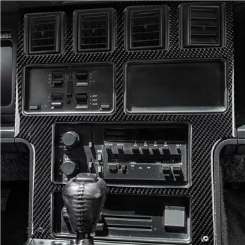 Chevrolet Corvette 1982-1982 Full Set, Automatic Gear Mascherine sagomate per rivestimento cruscotti Chevrolet Corvette 1982-1982 Full Set, Automatic Gear Mascherine sagomate per rivestimento cruscotti