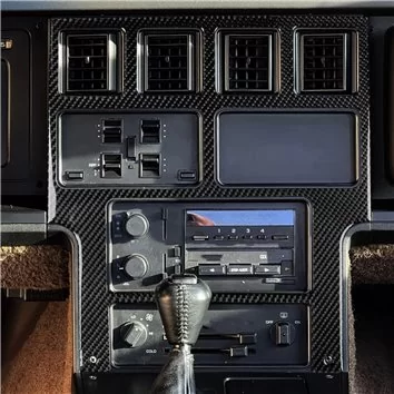 Chevrolet Corvette 1982-1982 Full Set, Automatic Gear Mascherine sagomate per rivestimento cruscotti Chevrolet Corvette 1982-1982 Full Set, Automatic Gear Mascherine sagomate per rivestimento cruscotti