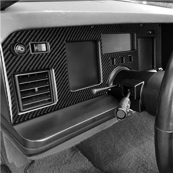 Chevrolet Corvette 1982-1982 Full Set, Automatic Gear Mascherine sagomate per rivestimento cruscotti Chevrolet Corvette 1982-1982 Full Set, Automatic Gear Mascherine sagomate per rivestimento cruscotti