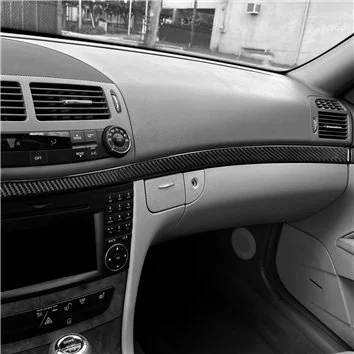 Mercedes Benz E Class W211 2003-UP 19C Mascherine sagomate per rivestimento cruscotti 