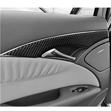 Mercedes Benz E Class W211 2003-UP 19D Mascherine sagomate per rivestimento cruscotti 