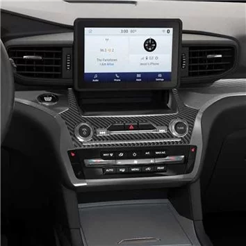 Ford Explorer 2020-2023 Mascherine sagomate per rivestimento cruscotti 32-Decori