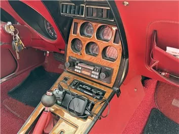 Chevrolet Corvette 1982-1982 Full Set, Automatic Gear Cruscotto BD Rivestimenti interni 2