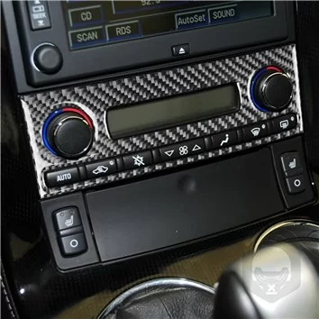 Chevrolet Corvette 2005-UP Full Mascherine sagomate per rivestimento cruscotti 