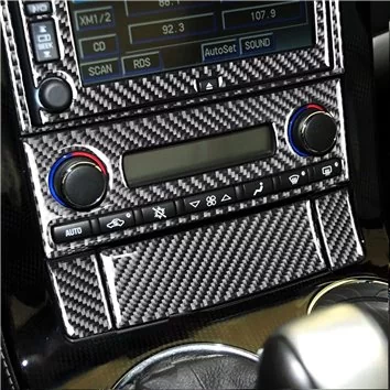 Chevrolet Corvette 2005-UP Full Set, Without NAVI system Mascherine sagomate per rivestimento cruscotti 