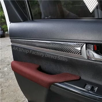 Toyota Hilux 2015-2023 Mascherine sagomate per rivestimento cruscotti 38 Decori