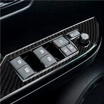 Toyota Hilux 2015-2023 Mascherine sagomate per rivestimento cruscotti 38 Decori