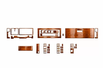 Mercedes 814 Vario 10.1996 Mascherine sagomate per rivestimento cruscotti 37-Decori