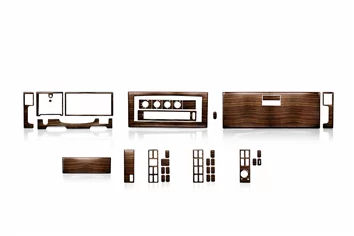 Mercedes 814 Vario 10.1996 Mascherine sagomate per rivestimento cruscotti 37-Decori