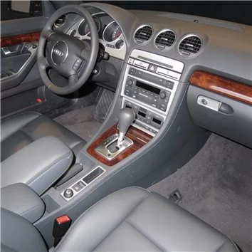 Audi A4 1999-2000 Full Set, Automatic Gear Mascherine sagomate per rivestimento cruscotti 