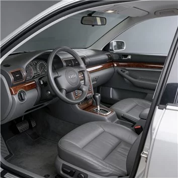 Audi A4 B5 Typ 8D 06.99-10.00 Mascherine sagomate per rivestimento cruscotti 9-Decori Audi A4 B5 Typ 8D 06.99-10.00 Mascherine sagomate per rivestimento cruscotti 9-Decori