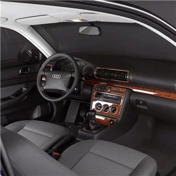 Audi A4 B5 Typ 8D 11.94-01.99 Mascherine sagomate per rivestimento cruscotti 7-Decori Audi A4 B5 Typ 8D 11.94-01.99 Mascherine sagomate per rivestimento cruscotti 7-Decori