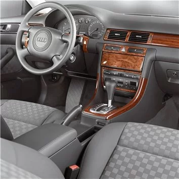 Audi A6 C5 Typ 4B 06.01-12.04 Mascherine sagomate per rivestimento cruscotti 14-Decori