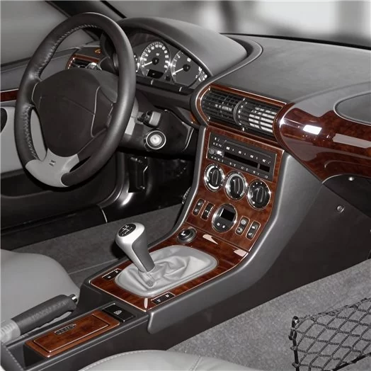 BMW Z3 E36-8 04.1999 Mascherine sagomate per rivestimento cruscotti 21-Decori