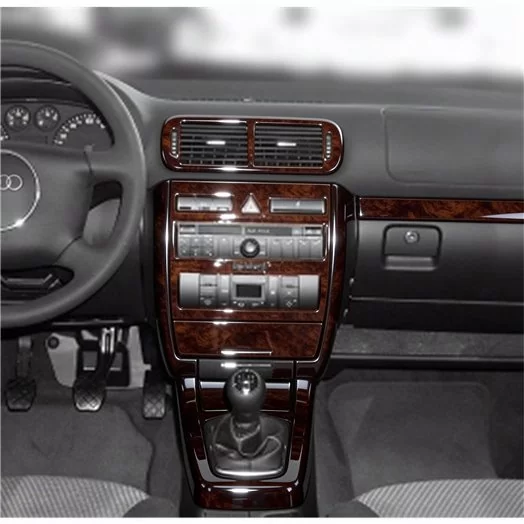 Audi A3 Typ 8L 08.00-03.03 Mascherine sagomate per rivestimento cruscotti 7-Decori