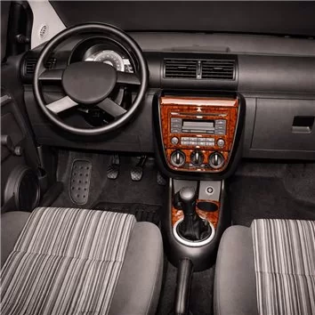 Volkswagen Fox 09.2005 Mascherine sagomate per rivestimento cruscotti 9-Decori