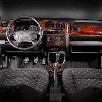 Volkswagen Golf III 08.91-03.95 Mascherine sagomate per rivestimento cruscotti 20-Decori