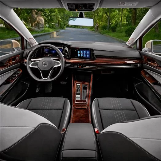 Volkswagen Golf VIII CD 2019 up Mascherine sagomate per rivestimento cruscotti 31-Decori Volkswagen Golf VIII CD 2019 up Mascherine sagomate per rivestimento cruscotti 31-Decori