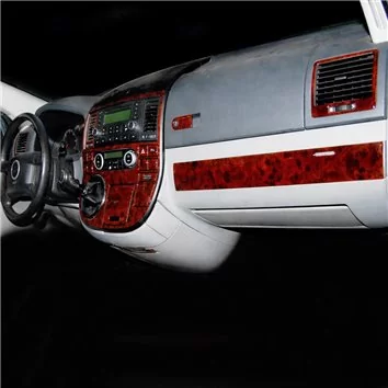 Volkswagen Multivan 2003-2010 Mascherine sagomate per rivestimento cruscotti 26-Decori Volkswagen Multivan 2003-2010 Mascherine sagomate per rivestimento cruscotti 26-Decori