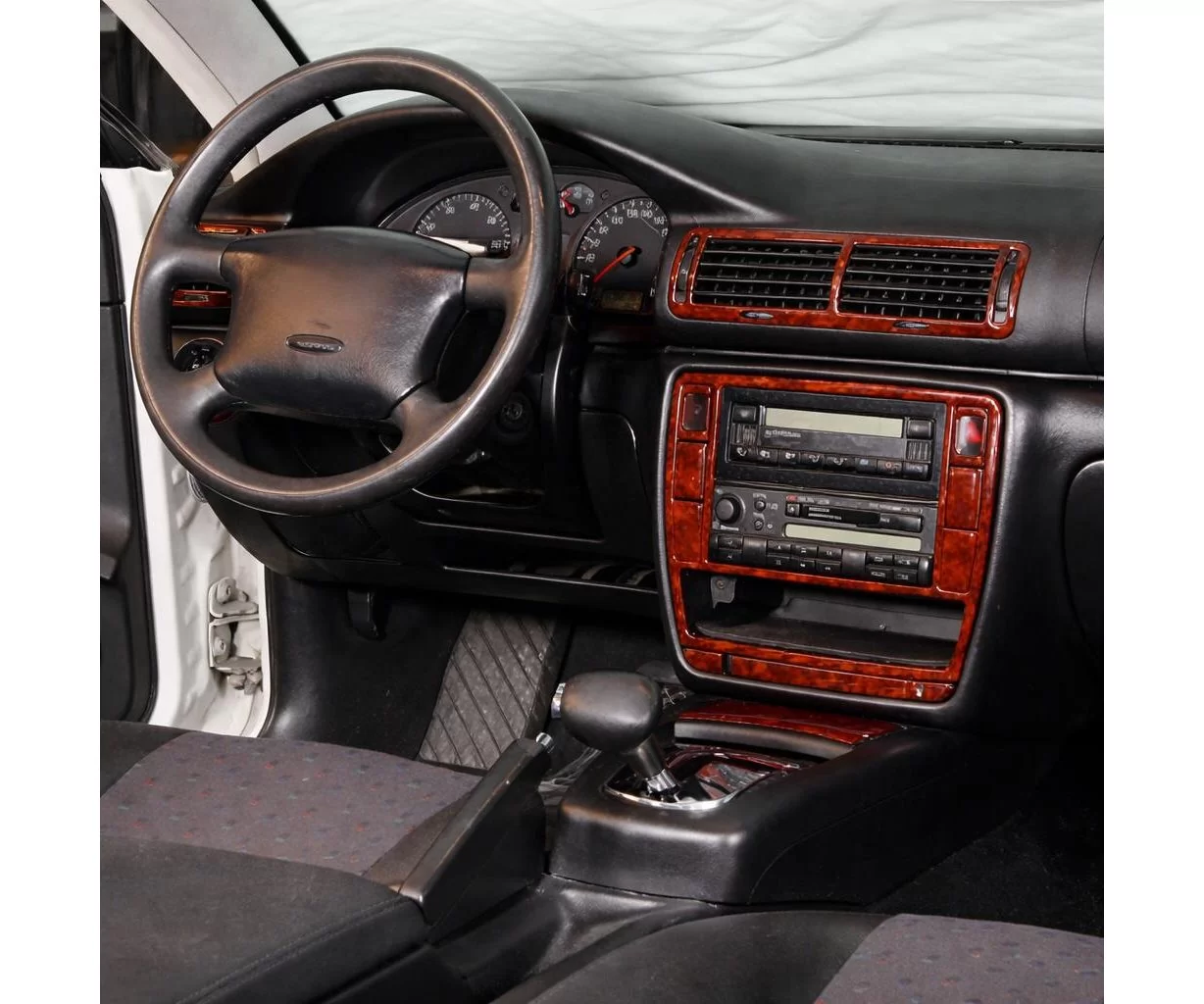 Volkswagen Passat B5 Typ 3B 09.96-06.04 Mascherine sagomate per rivestimento cruscotti 26-Decori