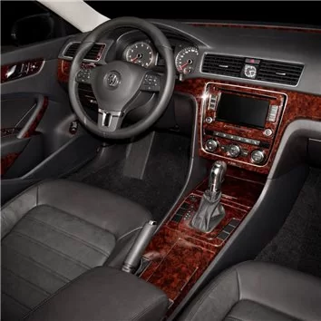 Volkswagen Passat B7 2012-UP SE Model Mascherine sagomate per rivestimento cruscotti 