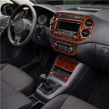 Volkswagen Tiguan 09.2011 Mascherine sagomate per rivestimento cruscotti 23-Decori