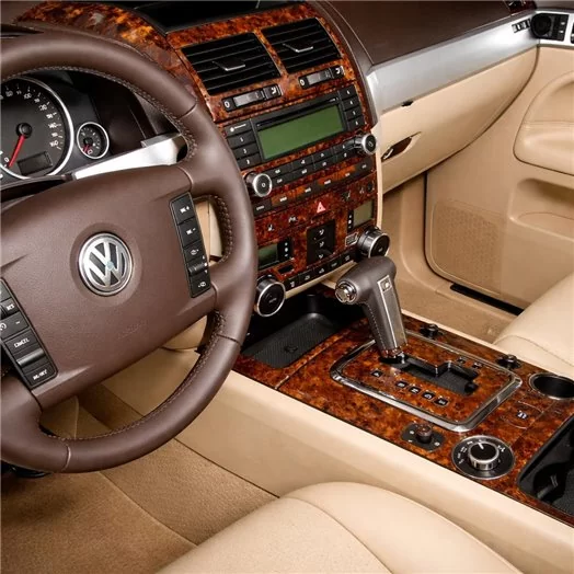 Volkswagen Touareg 2004-2010 Mascherine sagomate per rivestimento cruscotti 72-Decori