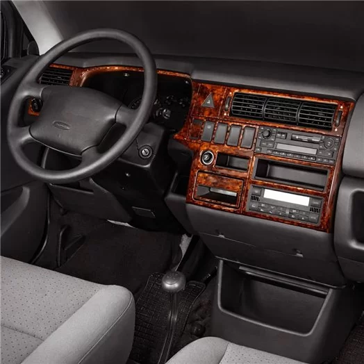 Volkswagen Transporter T4 09.98-07.03 Mascherine sagomate per rivestimento cruscotti 18-Decori