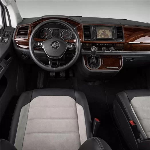 Volkswagen Transporter T6 2016 Mascherine sagomate per rivestimento cruscotti 20-Decori
