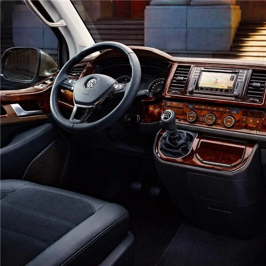 Volkswagen Transporter T6 2016 Mascherine sagomate per rivestimento cruscotti 38-Decori