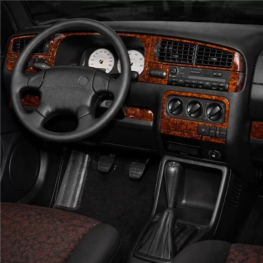 Volkswagen Vento 04.95-09.97 Mascherine sagomate per rivestimento cruscotti 23-Decori