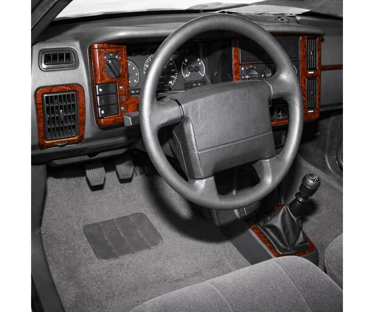 Volvo 440-460 08.88-08.93 Mascherine sagomate per rivestimento cruscotti 15-Decori