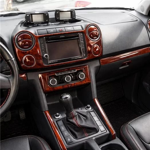 Volkswagen Amarok 01.2011 Mascherine sagomate per rivestimento cruscotti 35-Decori