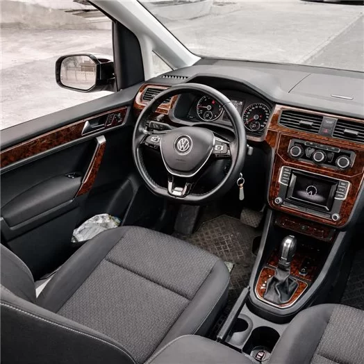 Volkswagen Caddy 09.2015 Mascherine sagomate per rivestimento cruscotti 20-Decori Volkswagen Caddy 09.2015 Mascherine sagomate per rivestimento cruscotti 20-Decori