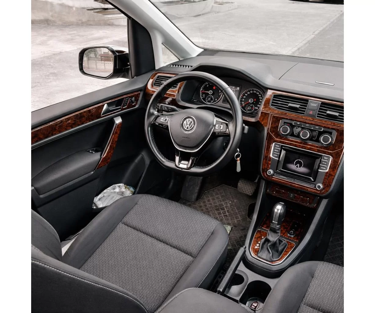 Volkswagen Caddy 09.2015 Mascherine sagomate per rivestimento cruscotti 20-Decori Volkswagen Caddy 09.2015 Mascherine sagomate per rivestimento cruscotti 20-Decori