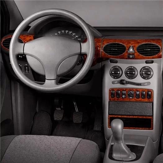 Mercedes A-Class W168 09.97-02.01 Mascherine sagomate per rivestimento cruscotti 12-Decori